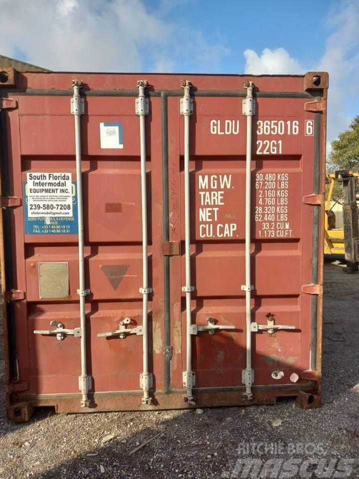 CIMC 20 FOOT USED WATER TIGHT SHIPPING CONTAINER Opslag containers