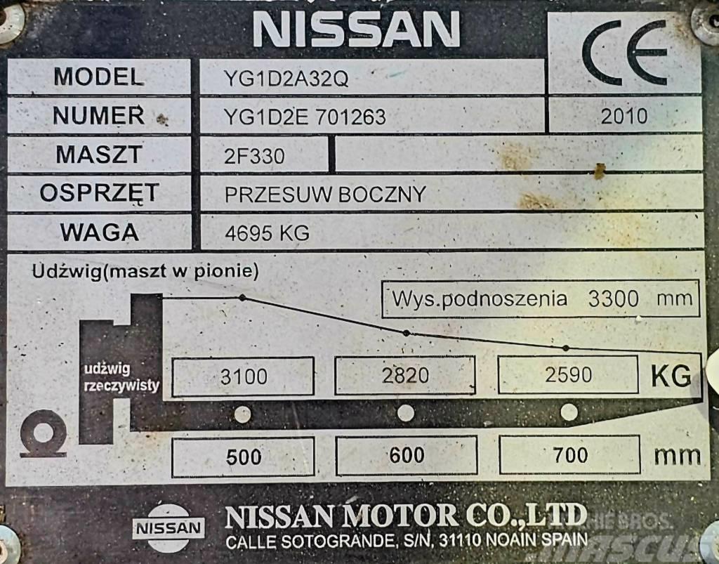 Nissan YG1D2A32Q Diesel heftrucks