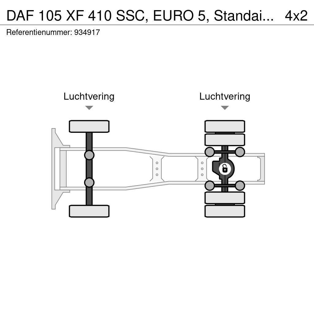 DAF 105 XF 410 SSC, EURO 5, Standairco Trekkers
