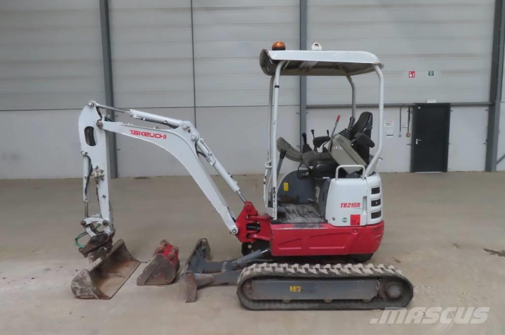 Takeuchi TB215R Minigraafmachines < 7t