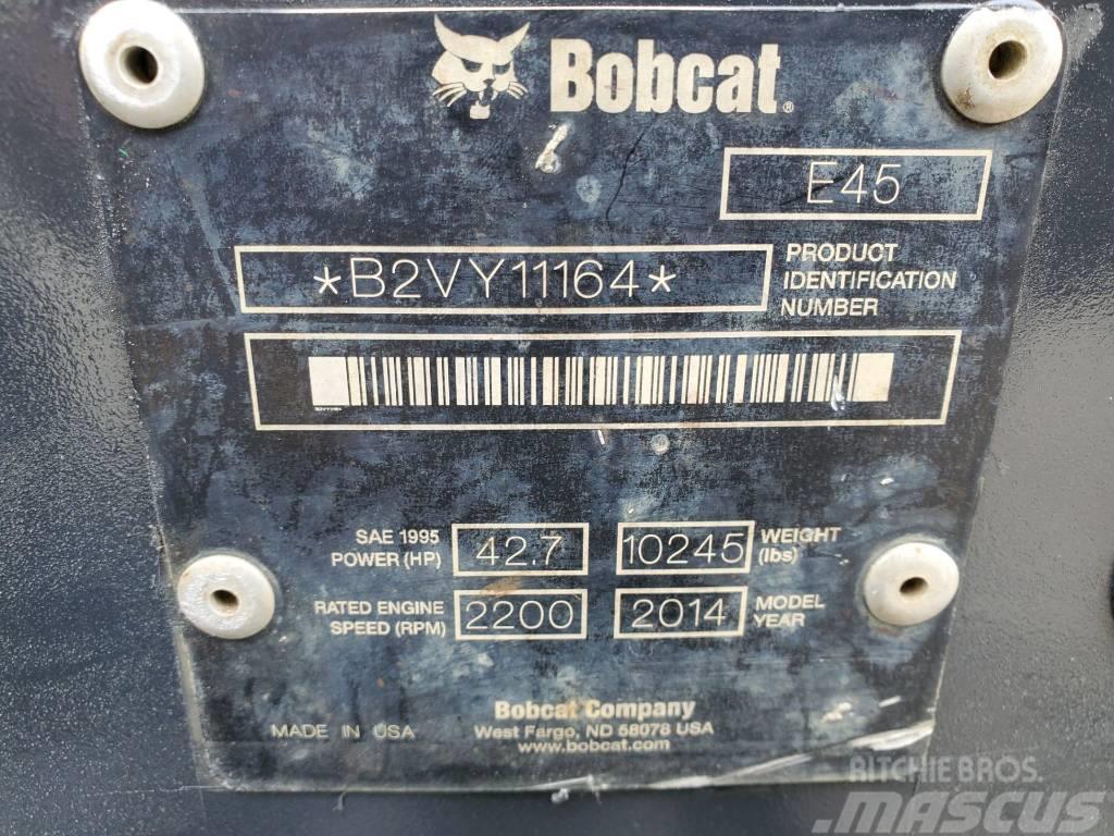 Bobcat E 45 Minigraafmachines < 7t