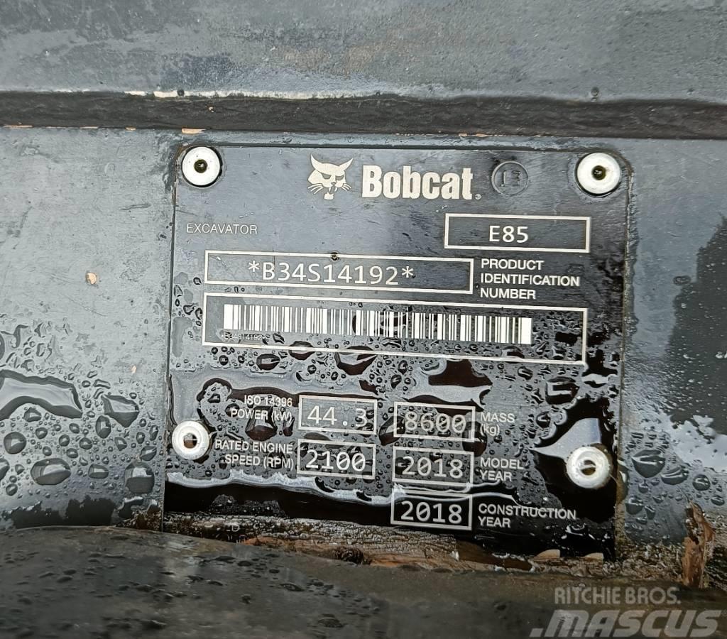 Bobcat E 85 / 8600kg / Midigraafmachines 7t - 12t
