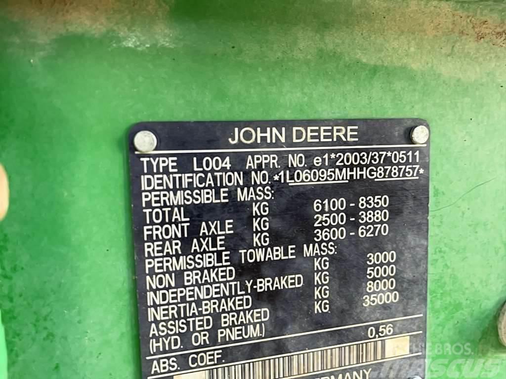 John Deere 6095 MC Tractoren