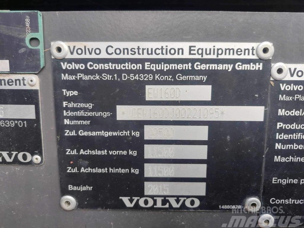 Volvo EW 160 D Wielgraafmachines