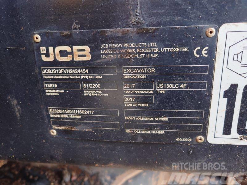 JCB JS 130 LC Rupsgraafmachines