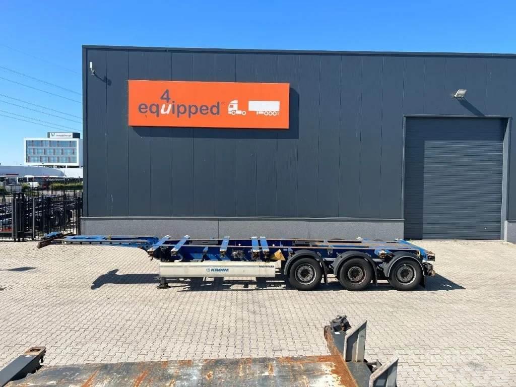 Krone 45FT HC, SAF DISC (INTRADISC), liftaxle (on 3rd ax Containerchassis