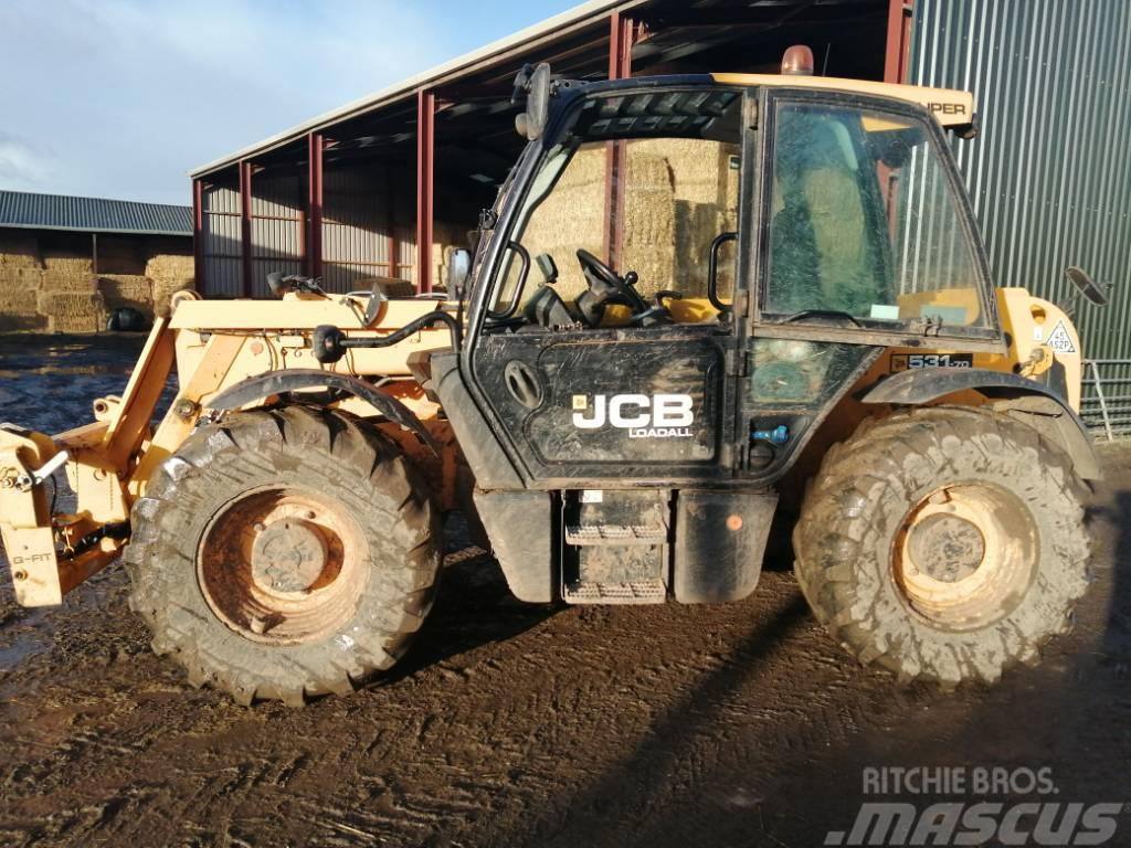JCB 531-70 Agri Super Verreikers voor landbouw