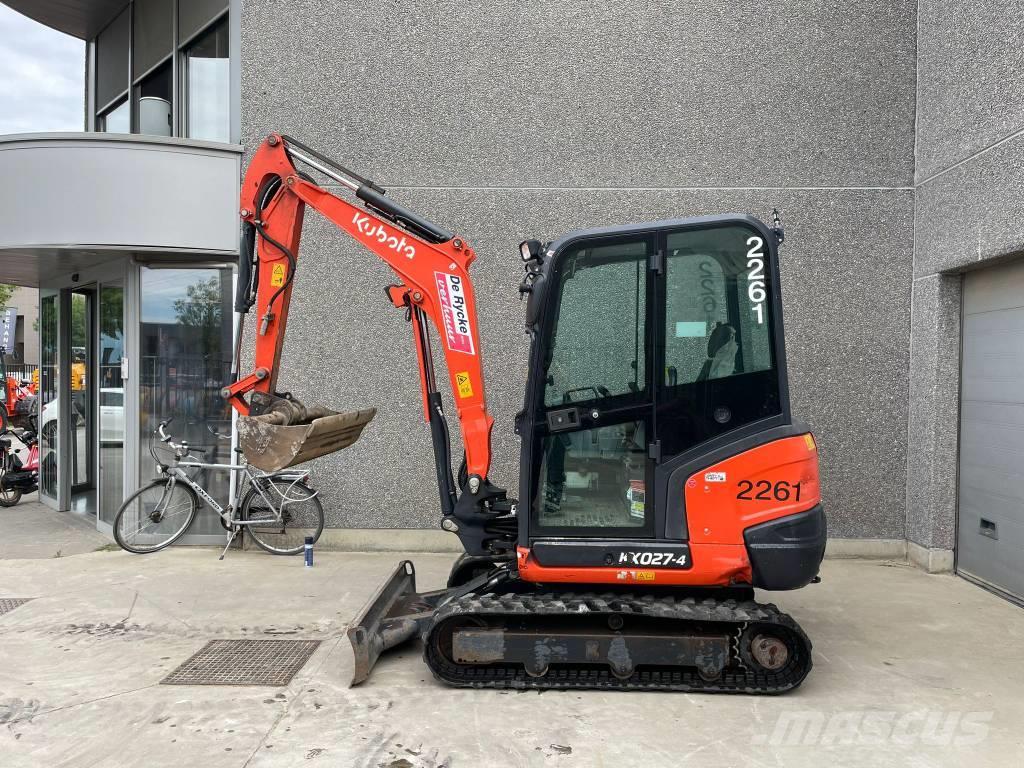Kubota KX 027 Minigraafmachines < 7t