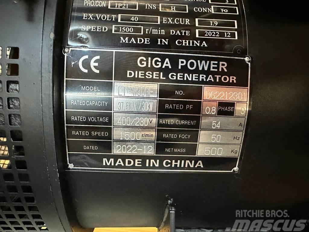  Giga power LT-W30GF 37.5KVA open set Overige generatoren