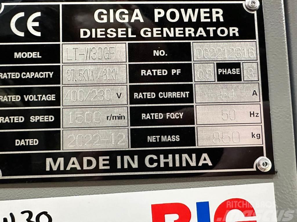  Giga power LT-W30GF 37.5KVA silent set Overige generatoren