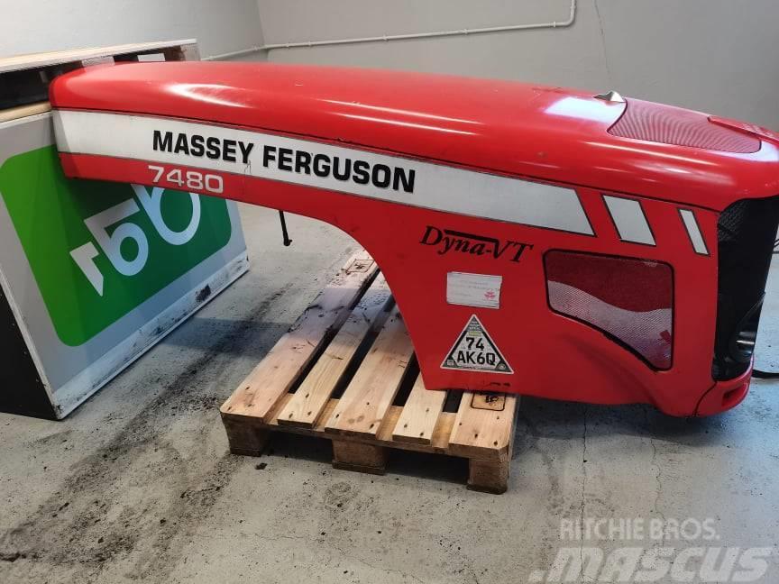 Massey Ferguson 7480 bonnet Cabine en interieur
