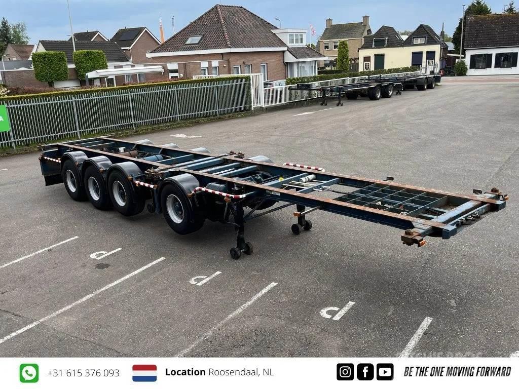 Contar BREAKER - BPW/DRUM - !!28.000+45.000kg!! - 2x LIFT Containerchassis
