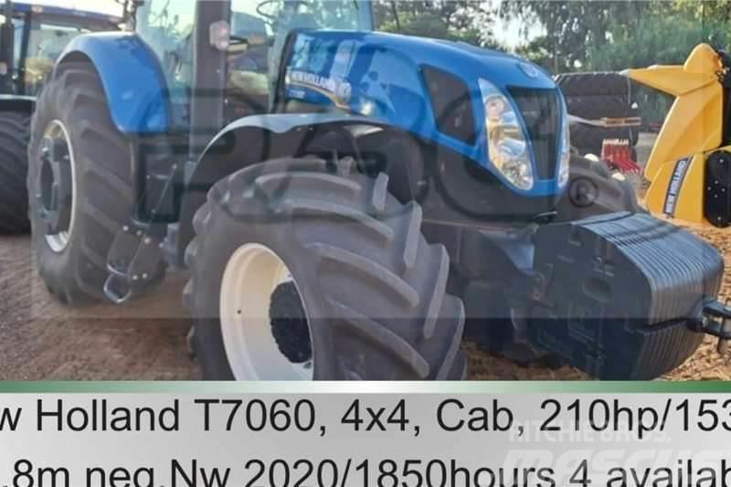 New Holland T7060 - Cab - 210hp / 153kw Tractoren