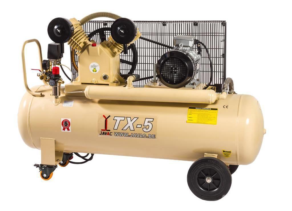 Javac - 10/14bar, VX/TX Zuiger compressoren, 5j garantie Compressors