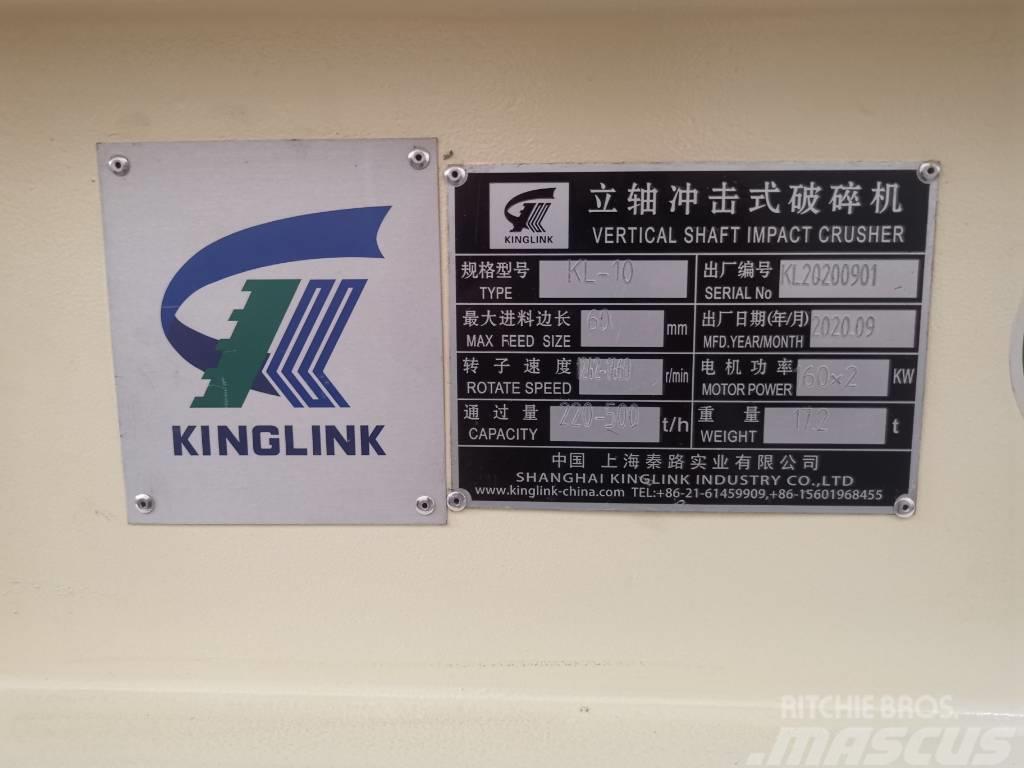 Kinglink Barmac VSI crusher KL-10 | Mineral Concrete Sands Vergruizers
