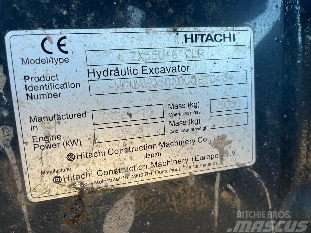 Hitachi ZX 55 Minigraafmachines < 7t