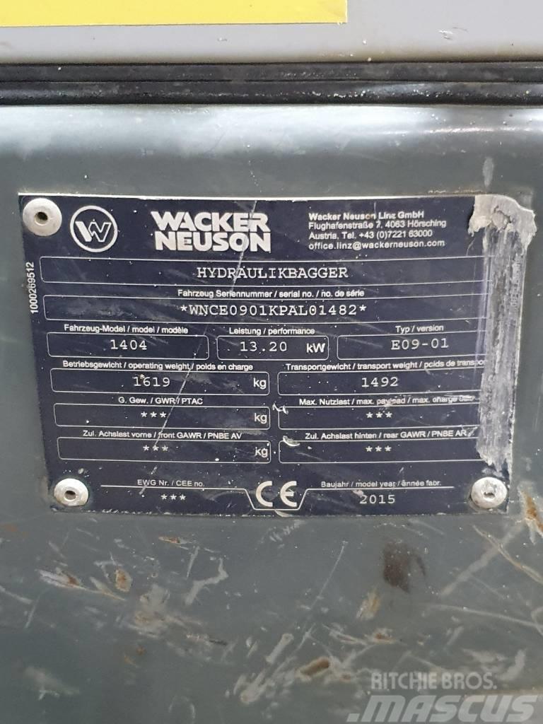 Wacker Neuson 1404 (E09-01) Minigraafmachines < 7t