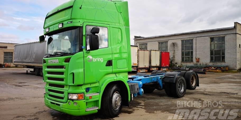 Scania R500LB6X2HNB full air Chassis met cabine