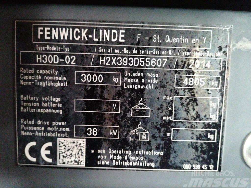Linde H30D-02 Diesel heftrucks