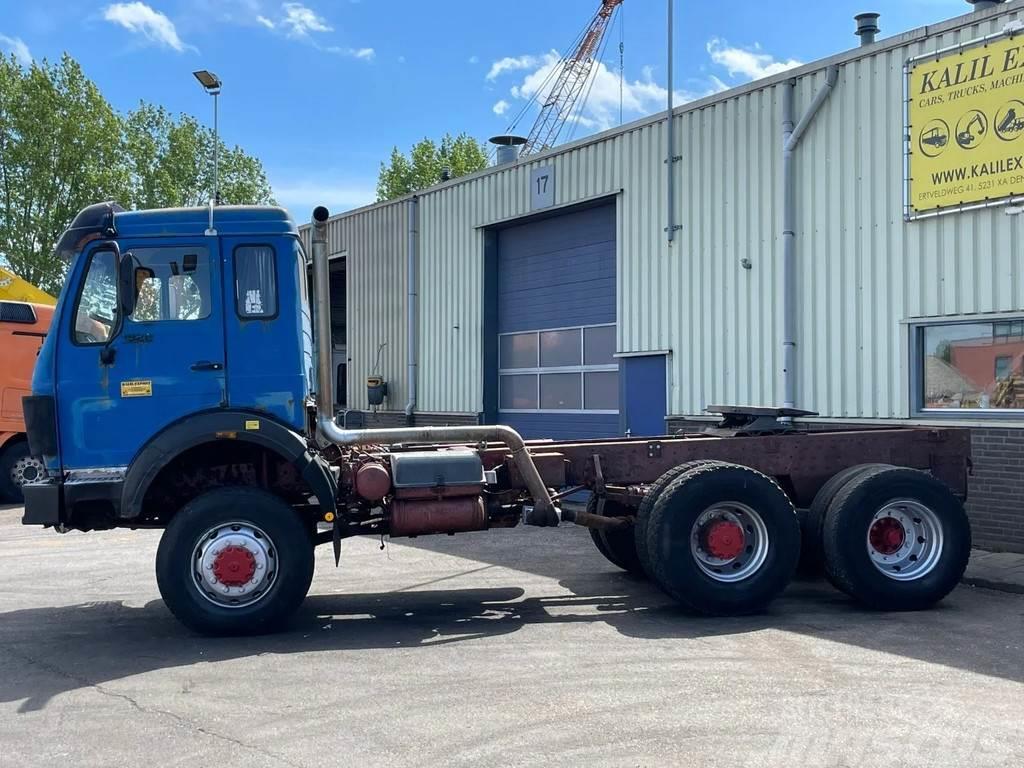 Mercedes-Benz SK 1928 V8 Chassis 4x4 +2 Full Spring ZFBig Axle G Chassis met cabine