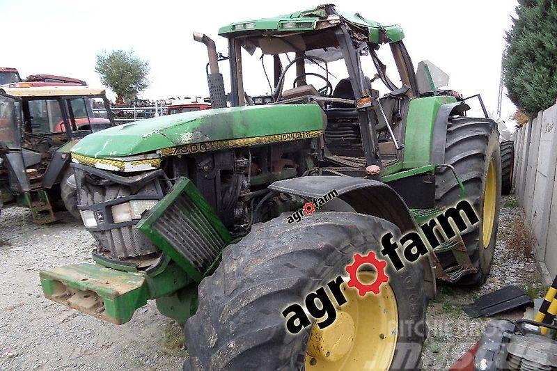 John Deere 7800 7700 7600 powershift parts, ersatzteile, częś Overige accessoires voor tractoren