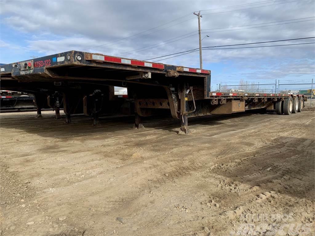  Cross Country 53' Tridem Step Deck Flatbed/Dropside semi-trailers