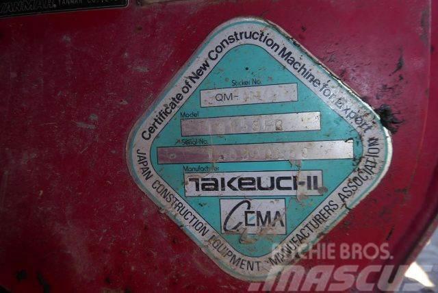 Takeuchi TB153FR Rupsgraafmachines