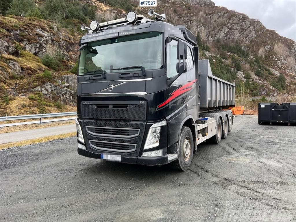 Volvo FH540 8x4 w/ 24 joab hook and tipper Vrachtwagen met containersysteem