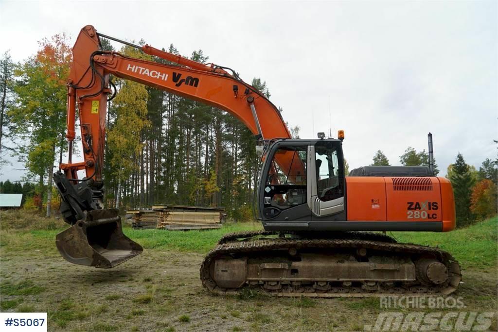 Hitachi ZX280LC-3 WITH TOOLS Rupsgraafmachines