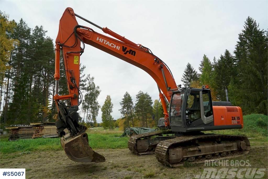 Hitachi ZX280LC-3 WITH TOOLS Rupsgraafmachines
