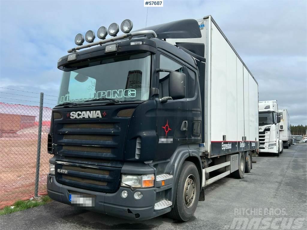 Scania R470LB6X24MNA Bakwagens met gesloten opbouw