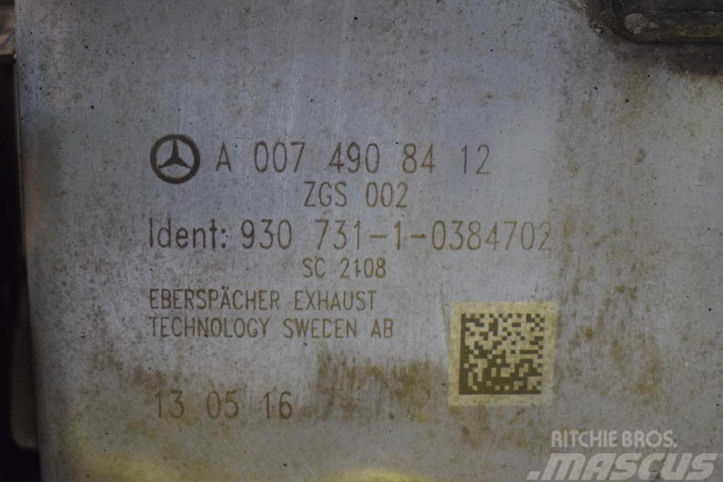 Mercedes-Benz ΚΑΤΑΛΥΤΗΣ - ΕΞΑΤΜΙΣΗ  ACTROS MP4 Overige componenten