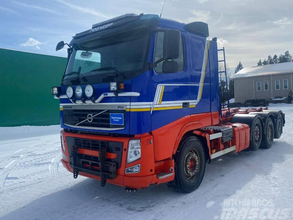 Volvo FH500 Koukku Tienhoitovarustus Vrachtwagen met containersysteem