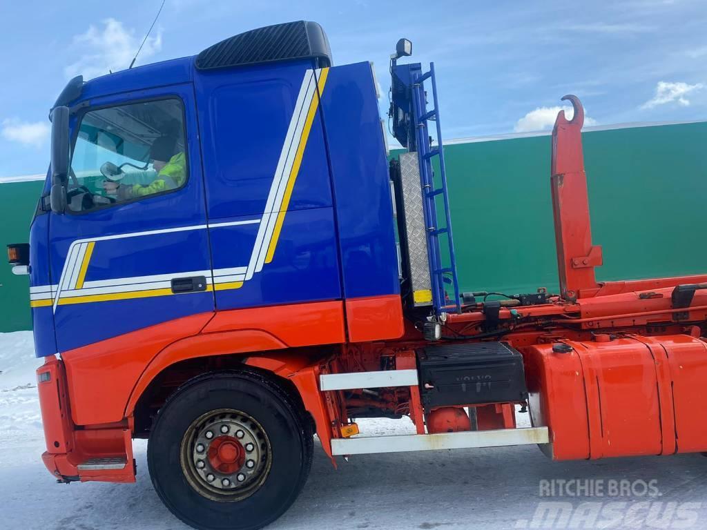 Volvo FH500 Koukku Tienhoitovarustus Vrachtwagen met containersysteem