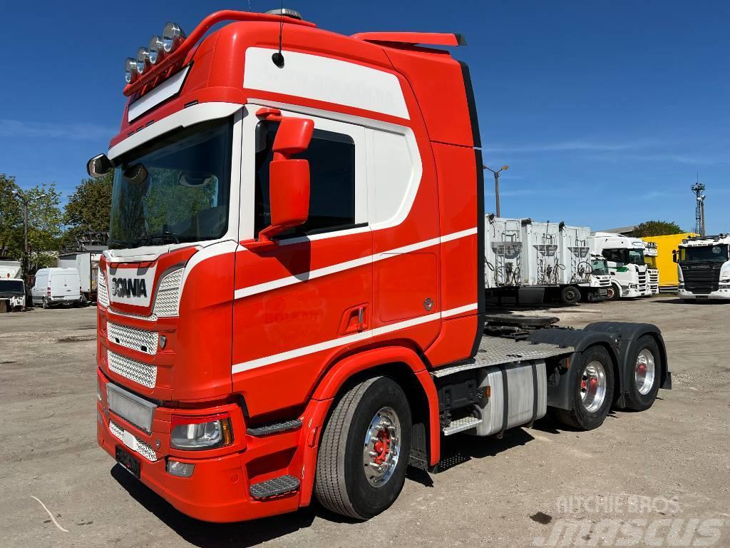 Scania R580A6X4NB EURO6, full air, 9T front axel Trekkers