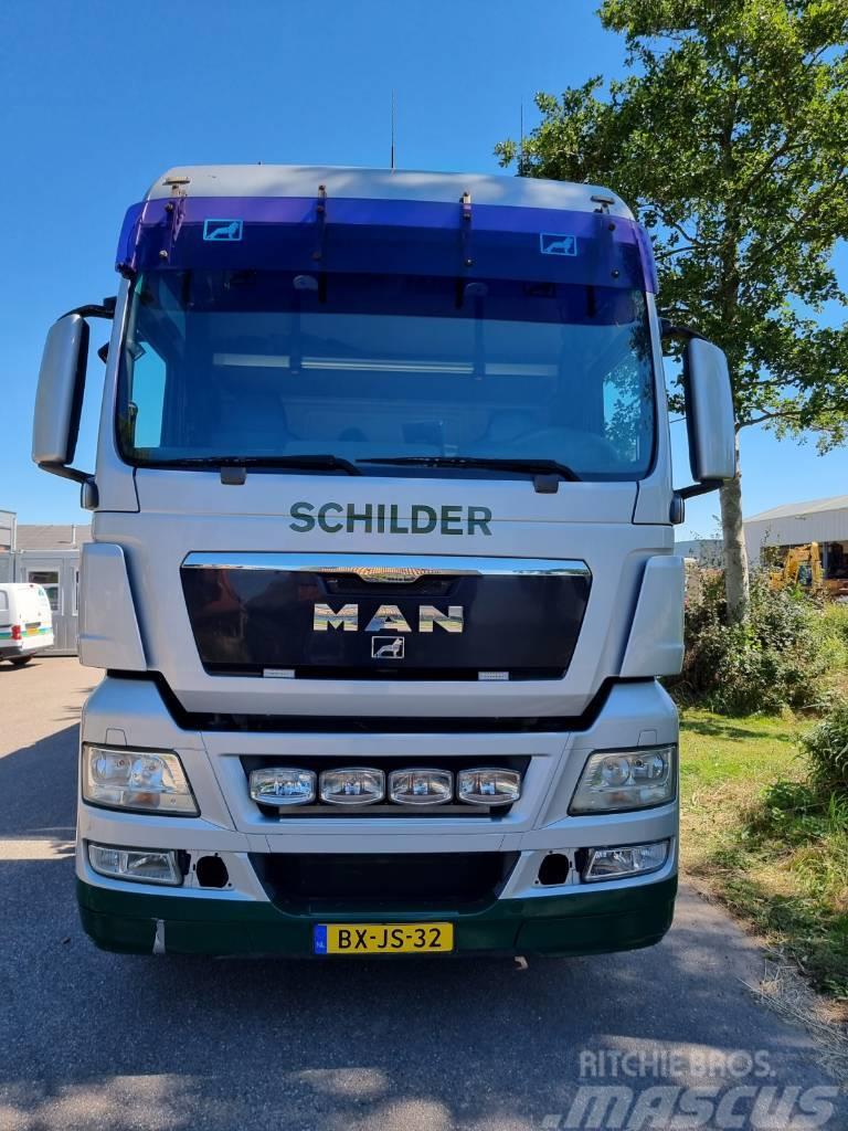 MAN TGX 38.480 Vrachtwagen met containersysteem