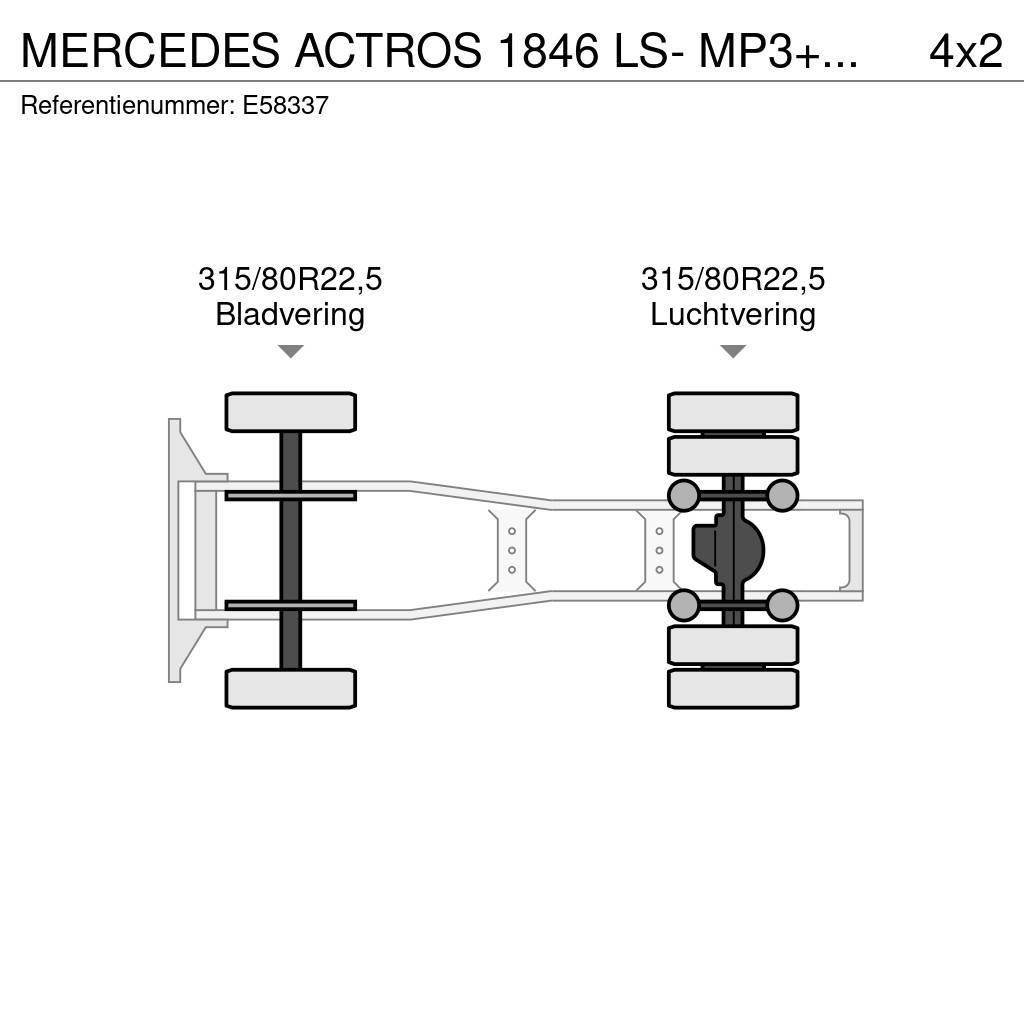 Mercedes-Benz ACTROS 1846 LS- MP3+HYDR.+ADR Trekkers