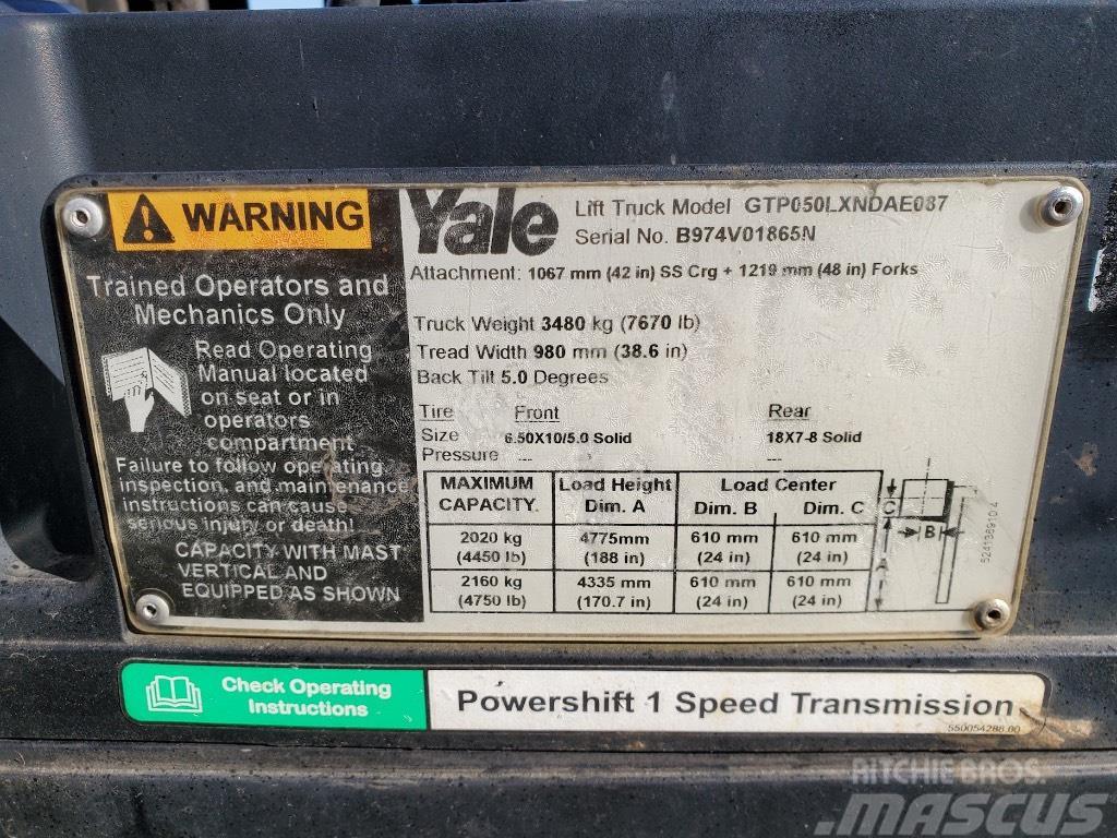 Yale GTP050 Heftrucks overige