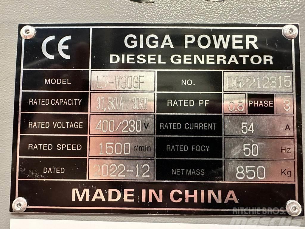  Giga power LT-W30GF 37.5KVA closed box Overige generatoren