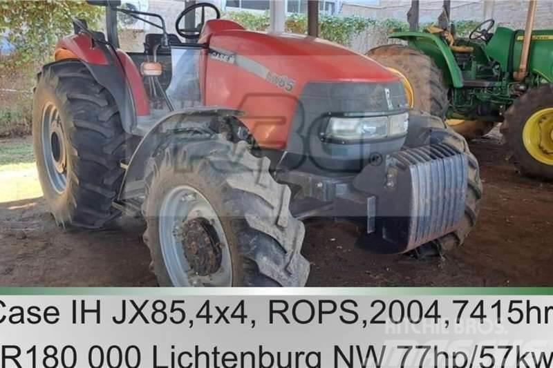 Case IH JX85 - ROPS - 77hp / 57kw Tractors