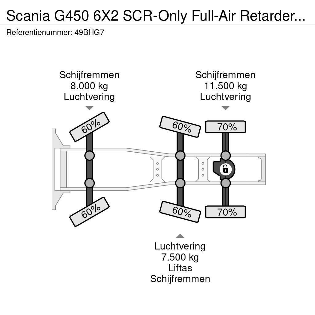Scania G450 6X2 SCR-Only Full-Air Retarder EURO 6 739.180 Trekkers