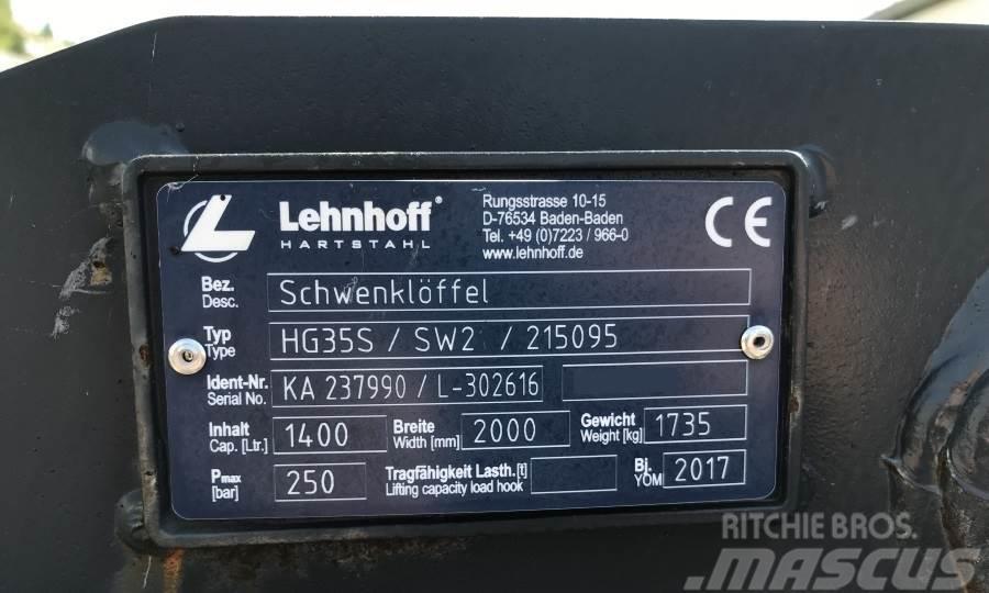 Lehnhoff 200 CM / SW25 - Schwenklöffel Graafarmen