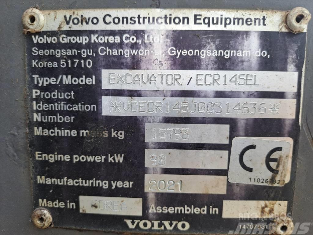 Volvo ECR 145 EL Rupsgraafmachines