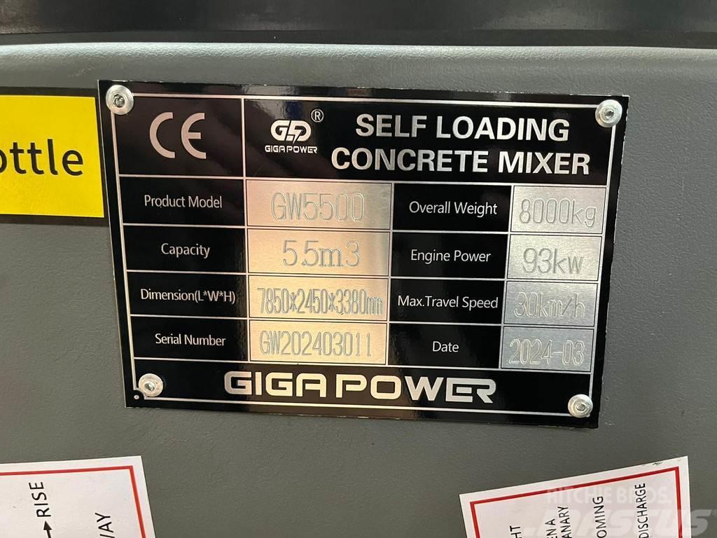  Giga power 5500 Betonmixers en pompen