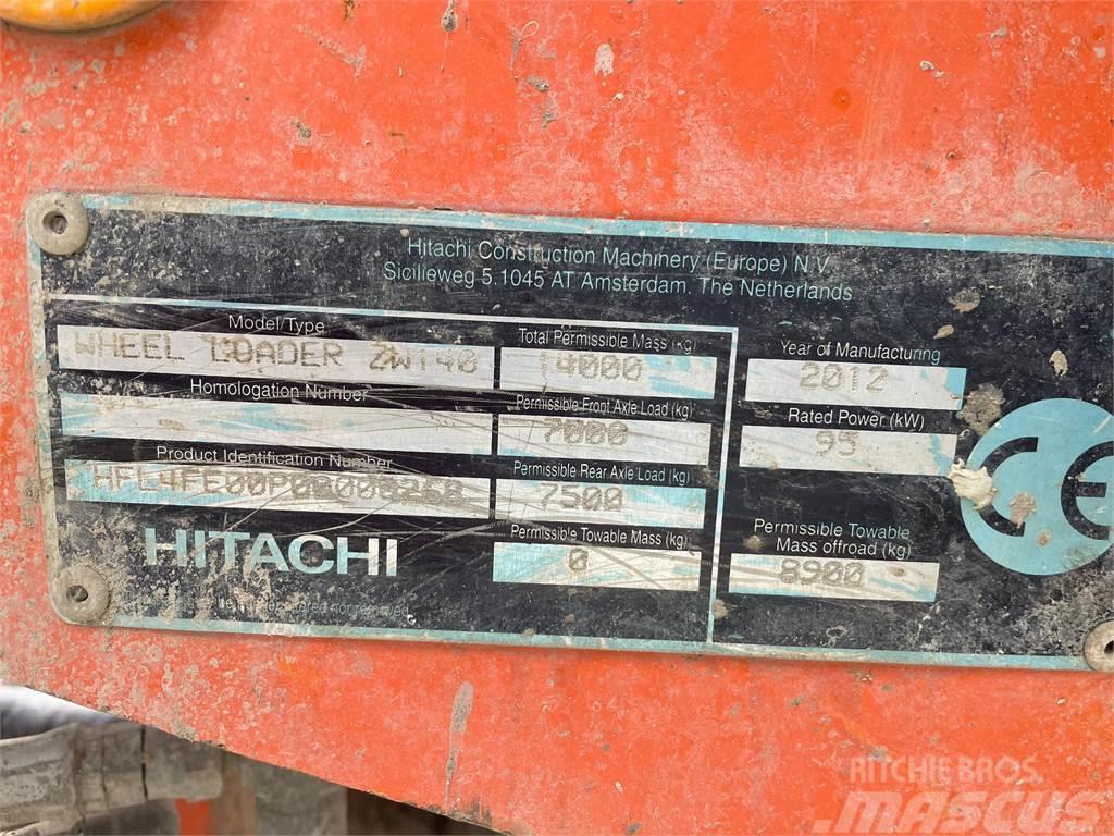 Hitachi ZW140 Wielladers