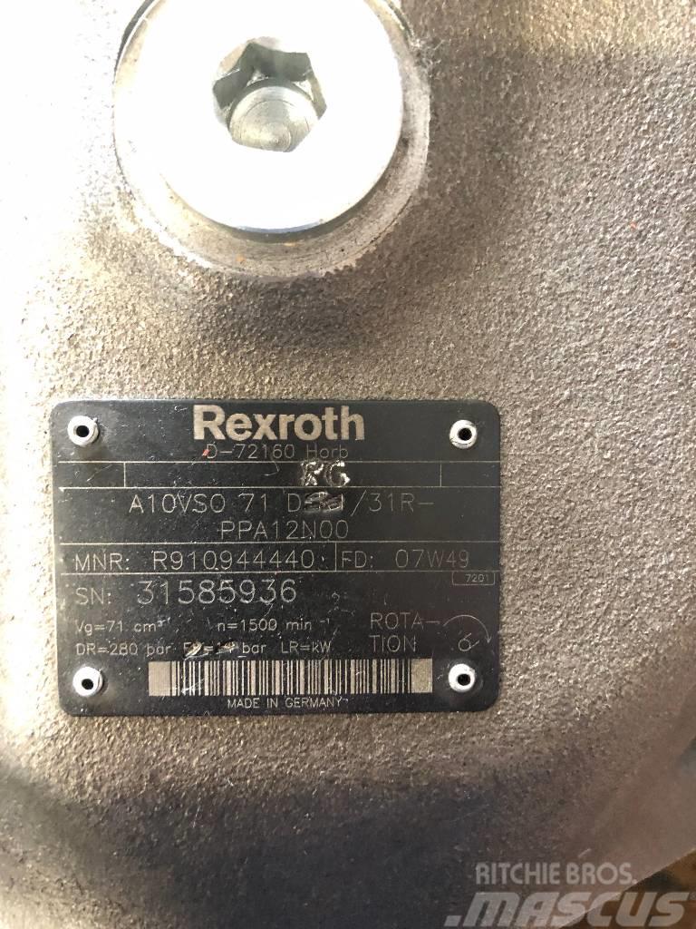 Rexroth A10VSO 71 DFR1/31R-PPA12N00 Overige componenten