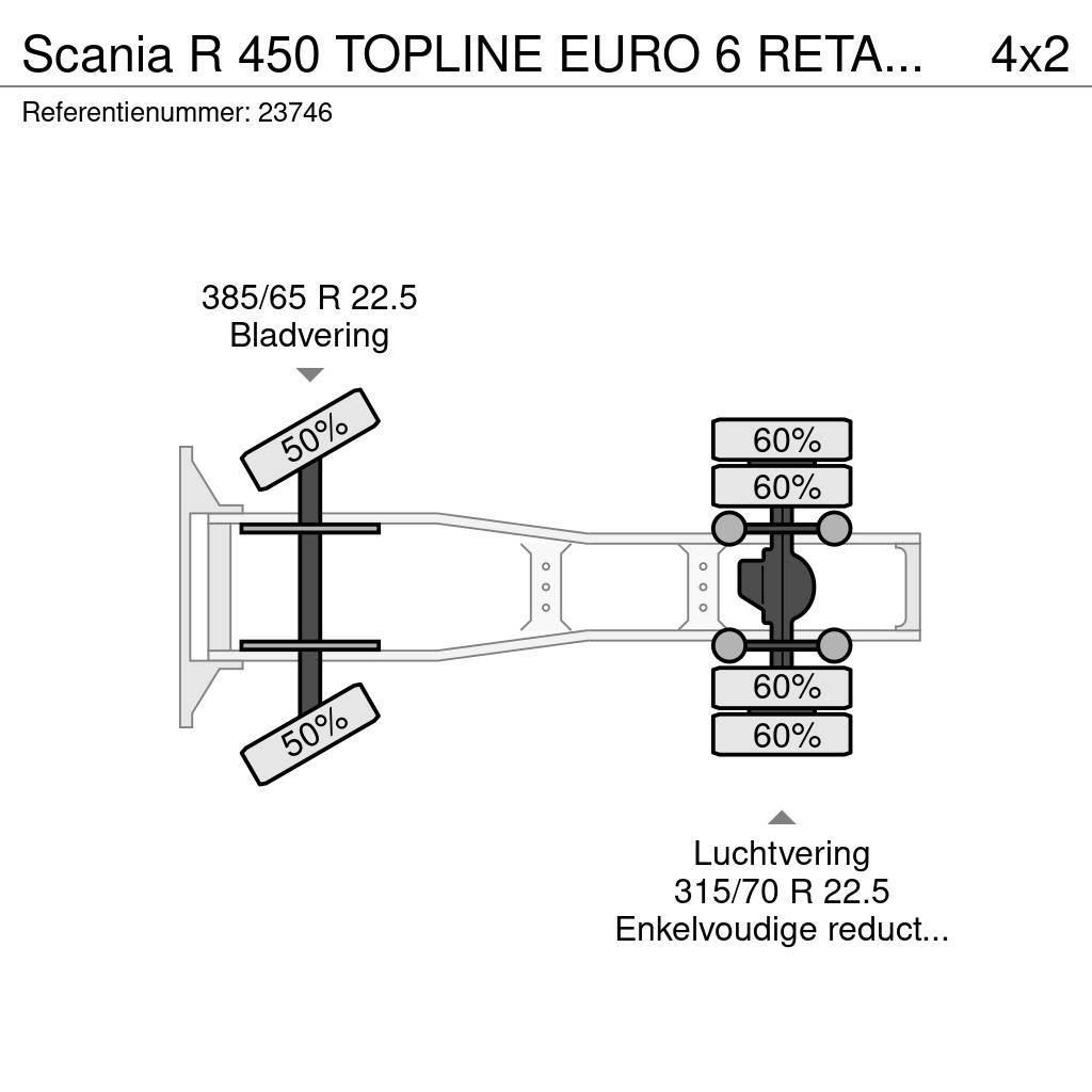 Scania R 450 TOPLINE EURO 6 RETARDER Trekkers