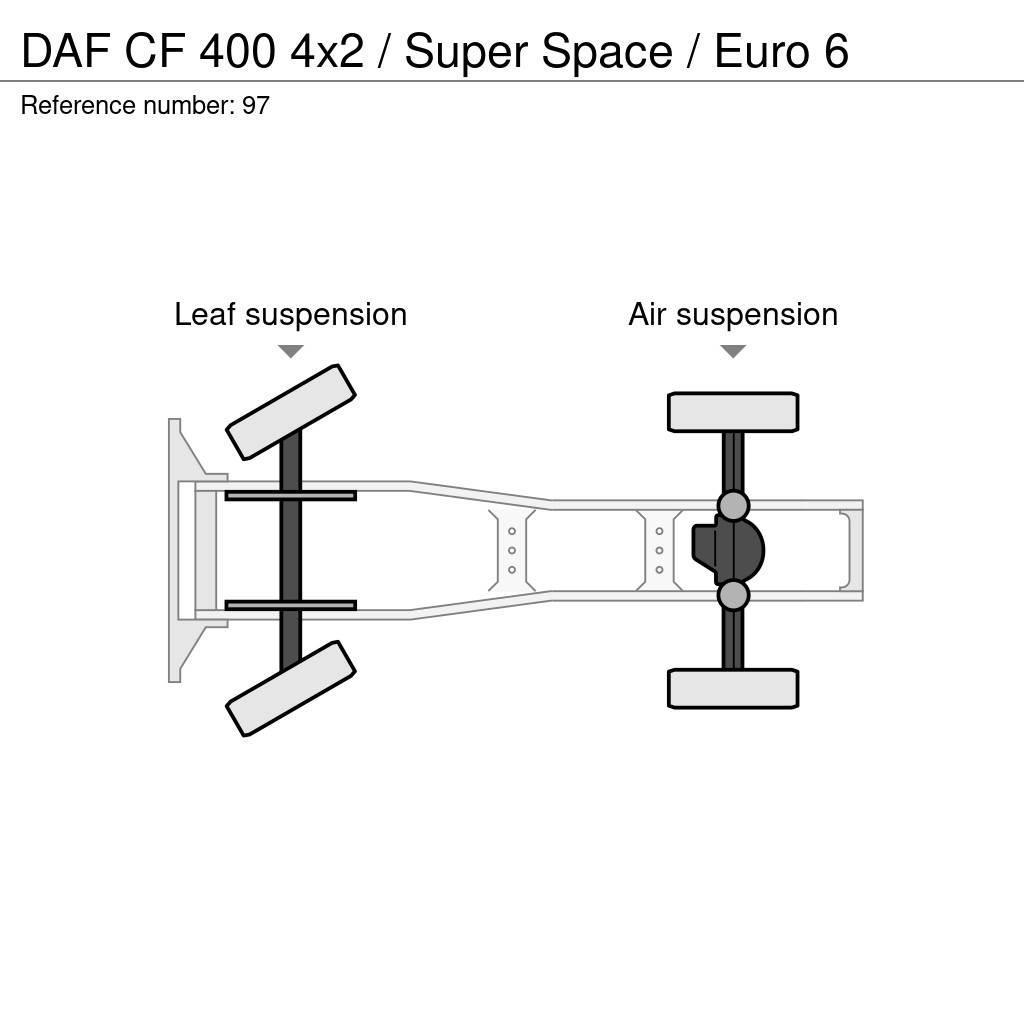 DAF CF 400 4x2 / Super Space / Euro 6 Trekkers