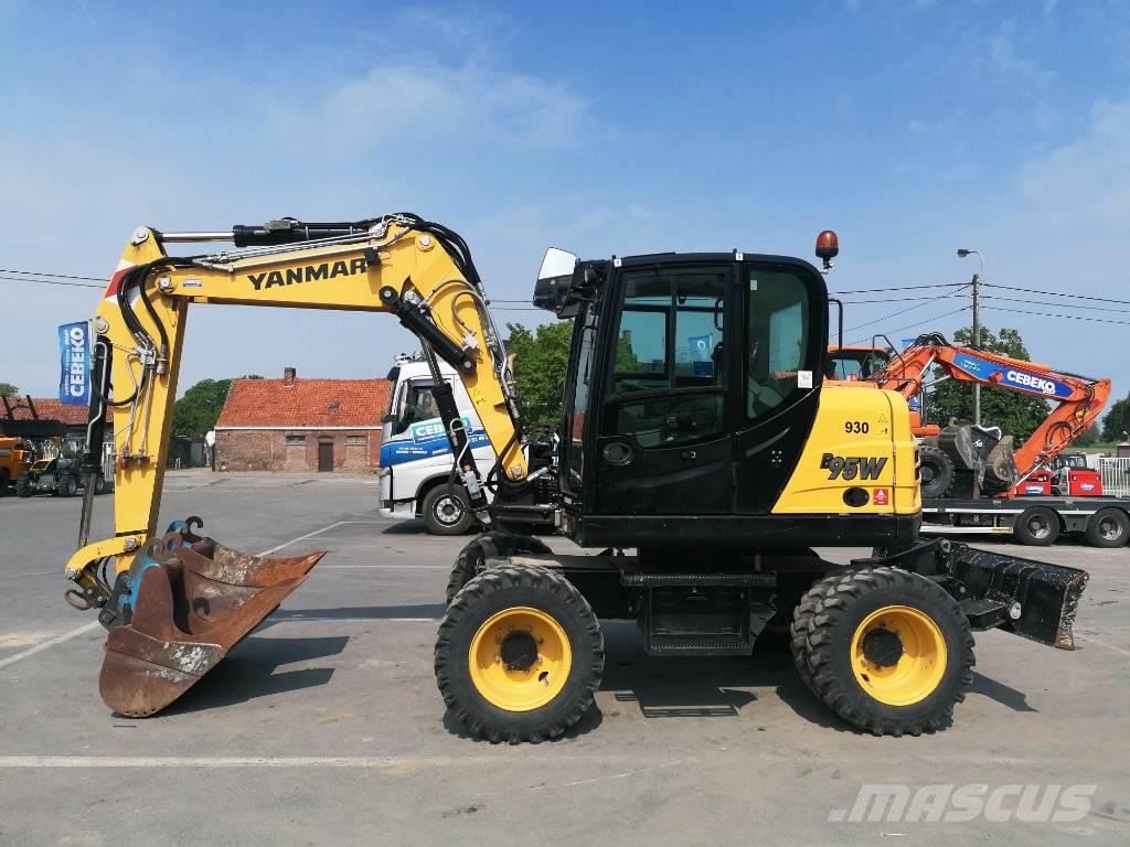 Yanmar B95W Wielgraafmachines