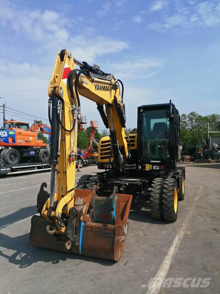 Yanmar B95W Wielgraafmachines